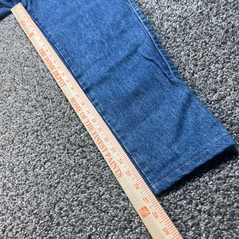 Vintage‎ Levi's Women's 22x27 Jeans USA Made High Rise Straight Denim 90s - Picture 7 of 10